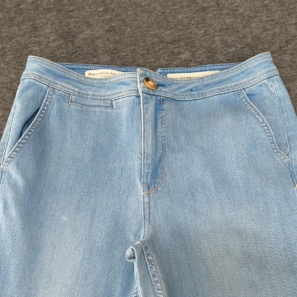 Pilcro and the Letterpress By Anthropologie High Rise Bootcut Jeans Size 29 - Picture 6 of 10